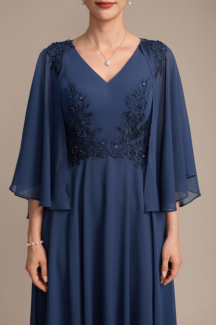 Robe Trapèze Élégance Céleste - gallery 7