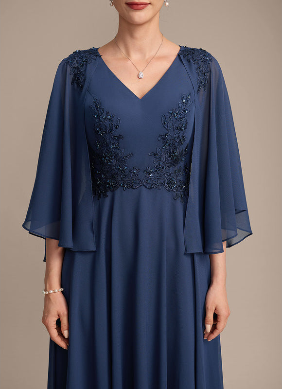 Robe Trapèze Élégance Céleste - gallery 7