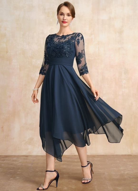 Robe Trapèze Nuit Envoûtante - gallery 2