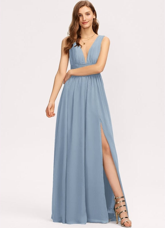 Robe Trapèze Élégante Mousseline