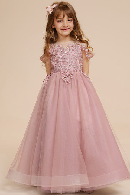 Robe Trapèze Rose Éthérée