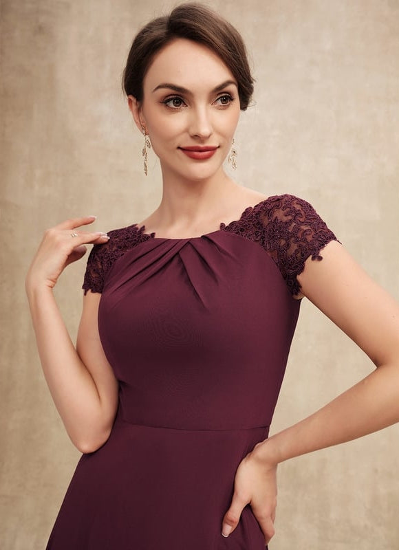 Robe Trapèze Velours De Minuit - gallery 3