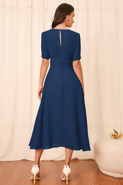 Robe Trapèze Noire Flottante - gallery 3