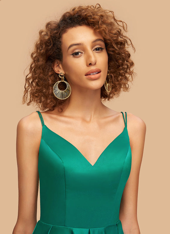 Robe Trapèze Nuit Satinée - gallery 1