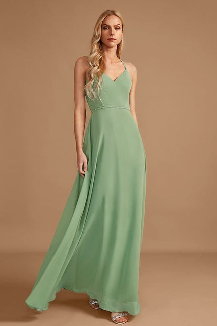 Robe Trapèze Éclat Verdate - gallery 3