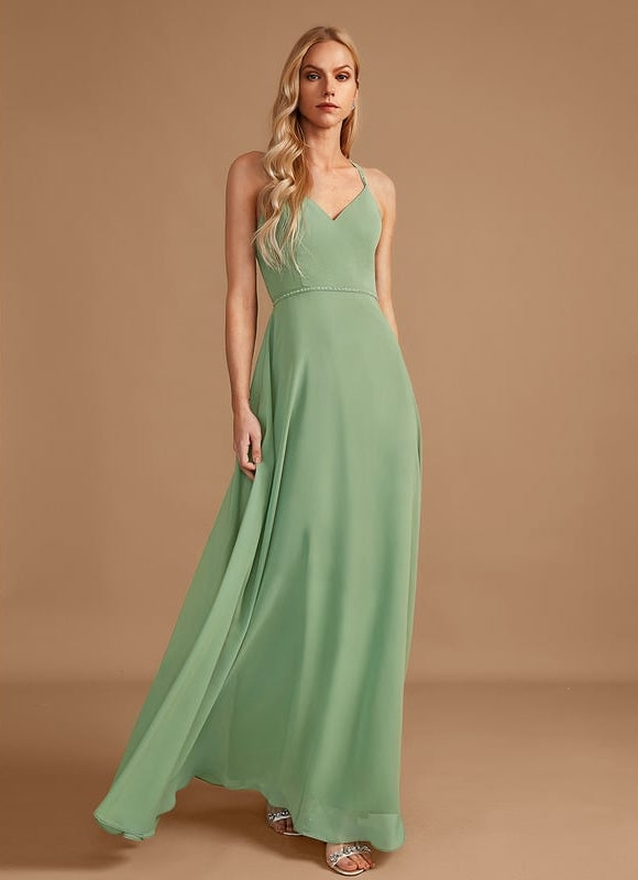 Robe Trapèze Éclat Verdate - gallery 3