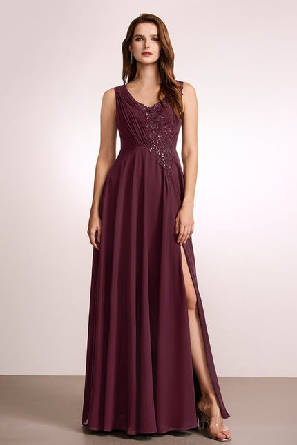 Robe Trapèze Chic Satinée - gallery 3