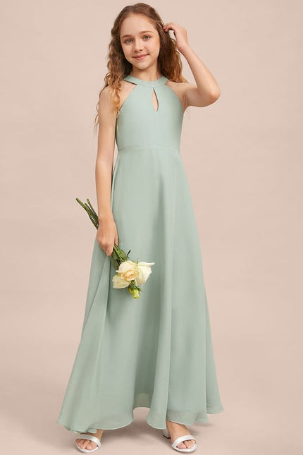 Robe Trapèze Sérénité Verte
