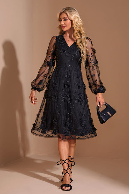 Robe Trapeze Col V - gallery 4