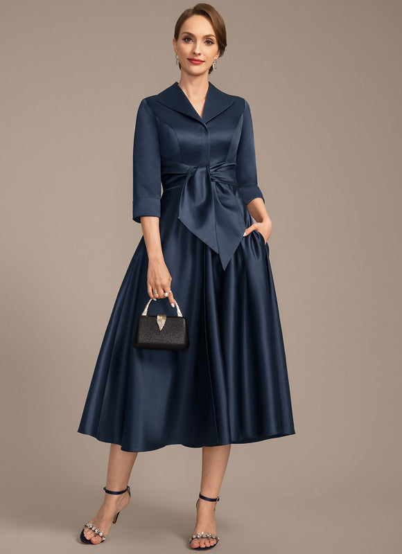 Robe Trapèze Nuit Saphir