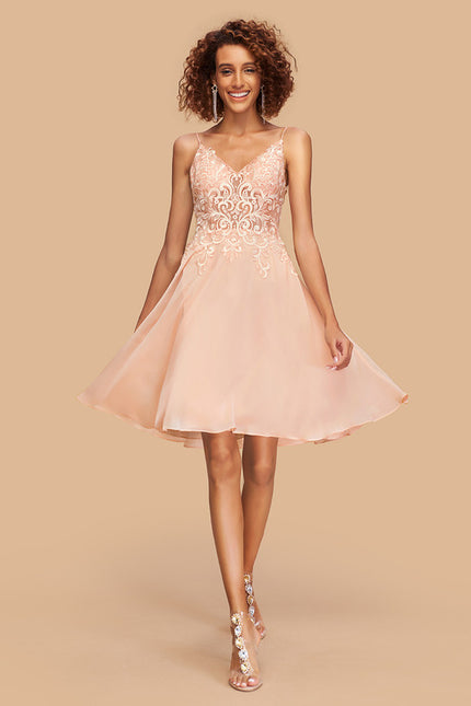 Robe Trapèze Sérénité Pêche - gallery 3