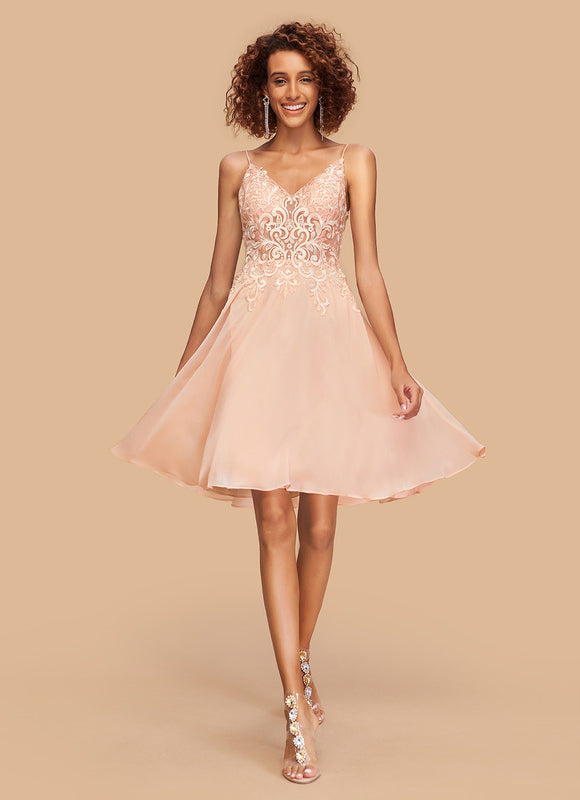 Robe Trapèze Sérénité Pêche - gallery 3