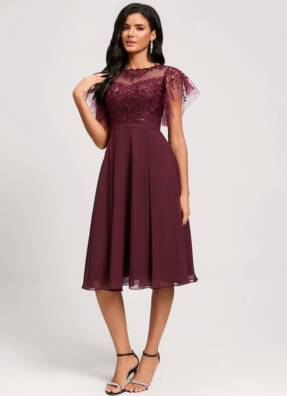 Robe Trapèze Chic Cérémonial - gallery 3
