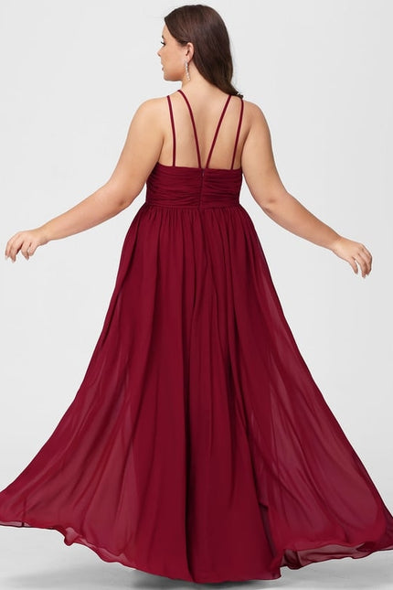 Robe Trapèze Élégance Pourpre Languide - gallery 8