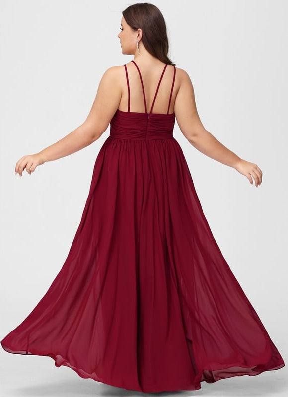 Robe Trapèze Élégance Pourpre Languide - gallery 8