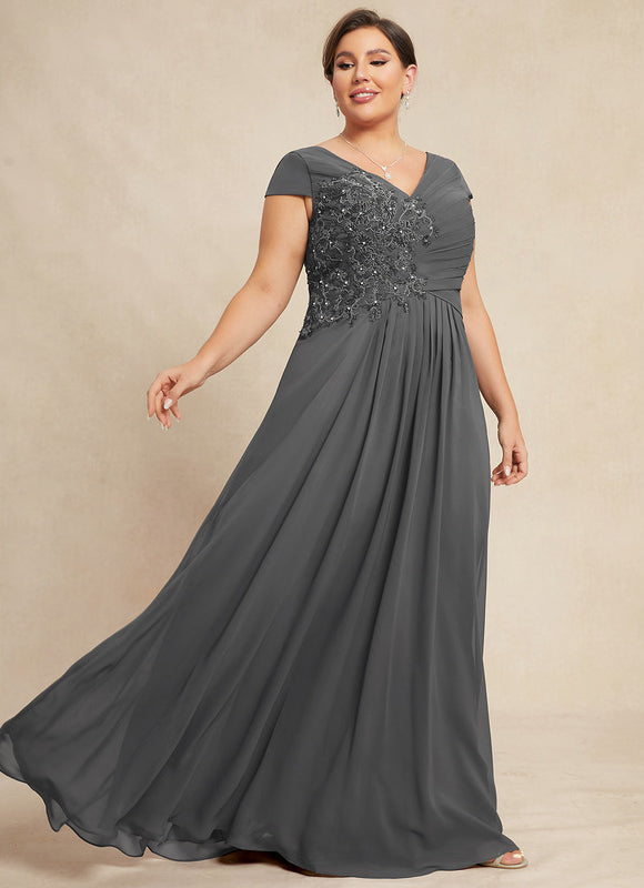 Robe Trapèze Sérénité Charbonnée - gallery 8