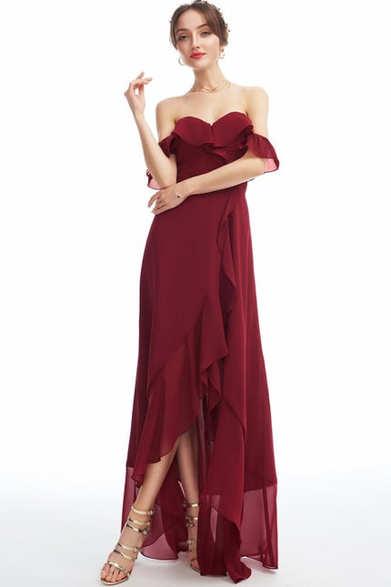 Robe Trapèze Volée Satinée - gallery 2