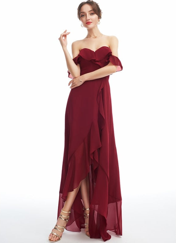 Robe Trapèze Volée Satinée - gallery 2