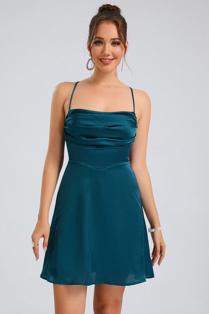 Robe Trapèze Éclat Soyeux