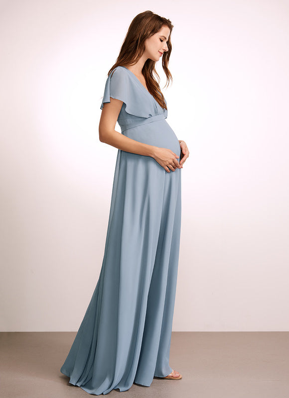 Robe Trapèze Maternité Fluidité - gallery 1