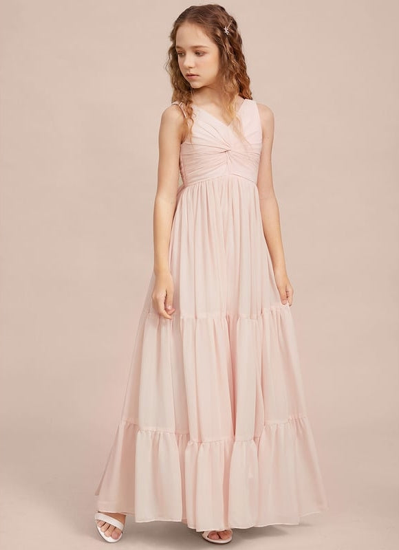 Robe Trapèze Vert Doux Éclat - gallery 5