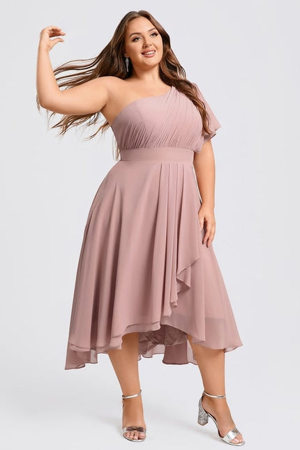Robe Trapeze Rose - gallery 6