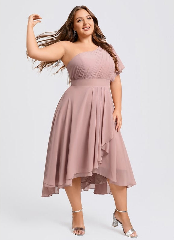 Robe Trapeze Rose - gallery 6