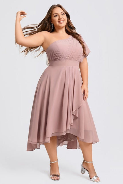 Robe Trapeze Rose - gallery 6