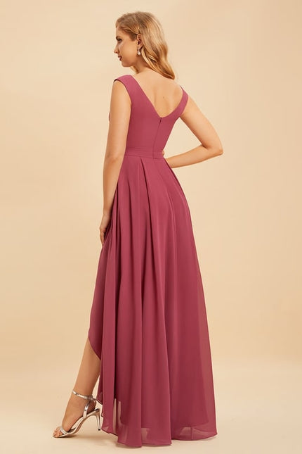 Robe Trapèze Fluide Asymétrique - gallery 1