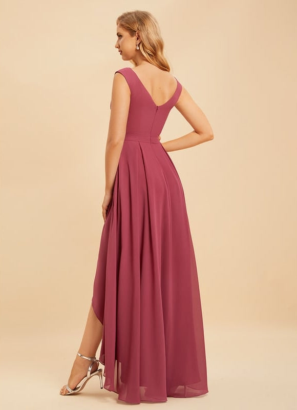 Robe Trapèze Fluide Asymétrique - gallery 1
