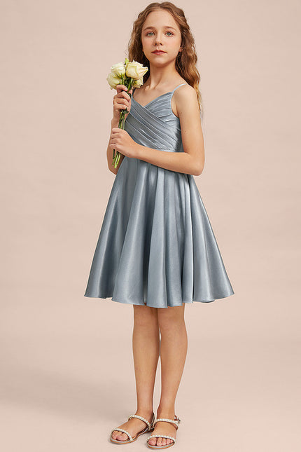 Robe Trapèze Satinée Junior