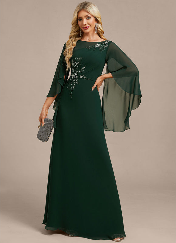 Robe Trapeze Col Bateau
