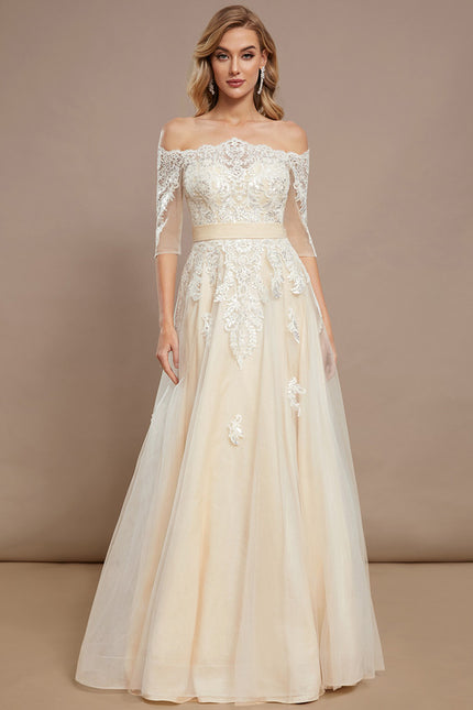 Robe Trapèze Couture Élégante - gallery 2