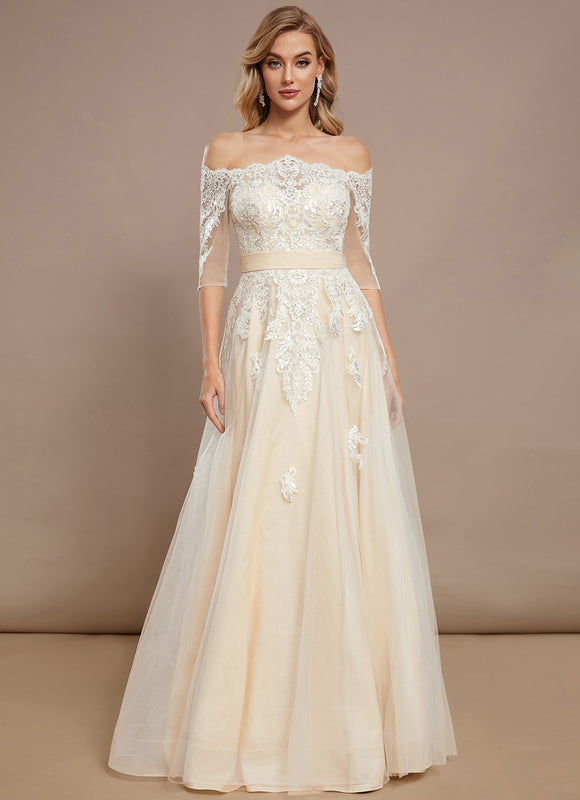 Robe Trapèze Couture Élégante - gallery 2