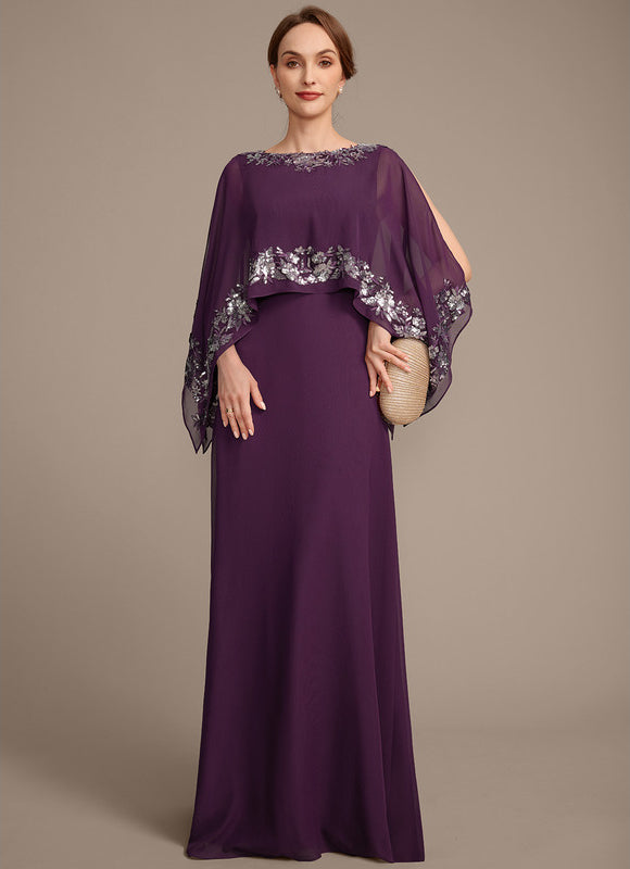 Robe Trapèze Violette Éthérée