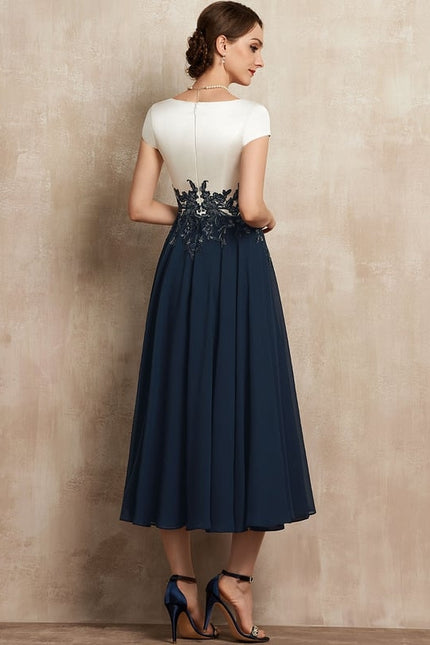 Robe Trapèze Satin Chic Flottant - gallery 3