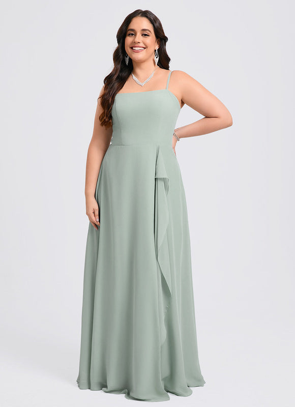 Robe Trapèze Flottante Aqua - gallery 5