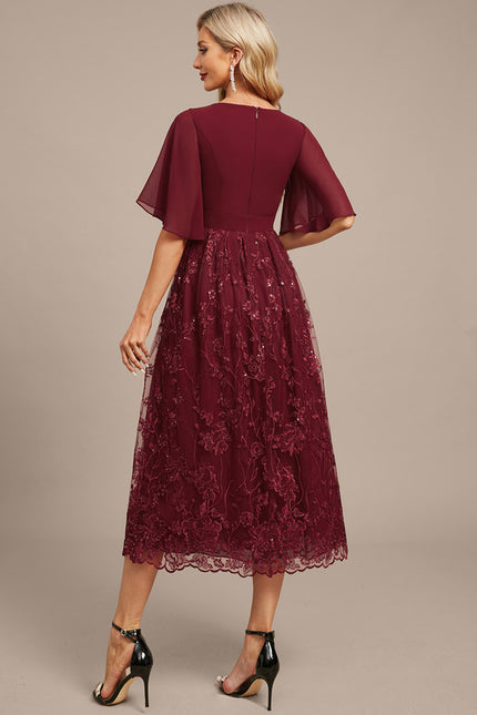 Robe Trapèze Émeraude Chic - gallery 7