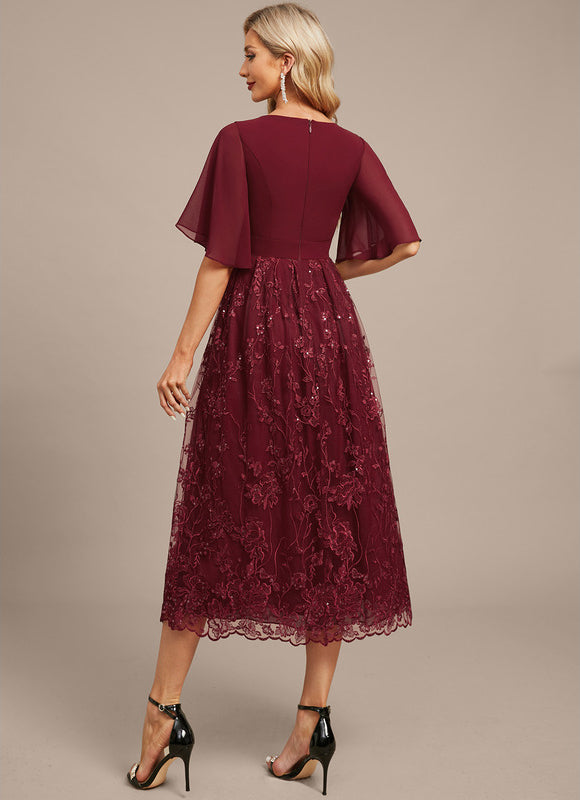 Robe Trapèze Émeraude Chic - gallery 7