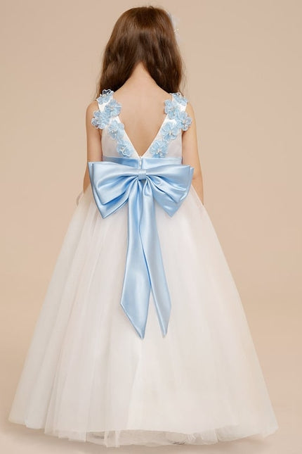 Robe Trapèze Enfant Florale - gallery 1