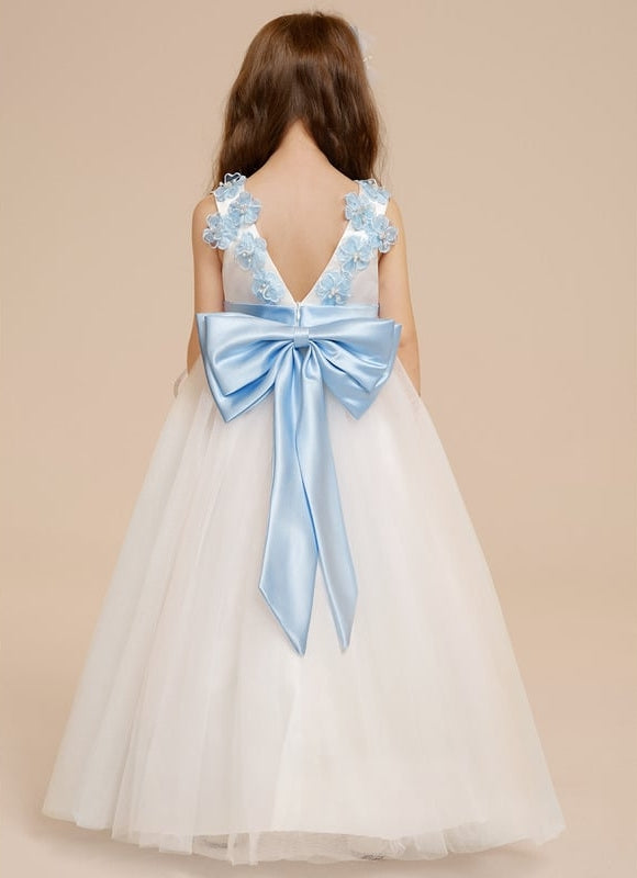 Robe Trapèze Enfant Florale - gallery 1