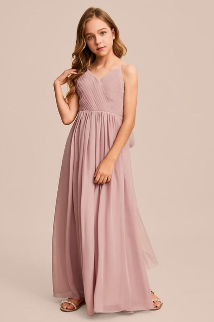 Robe Trapèze Vert Doux Éclat - gallery 4