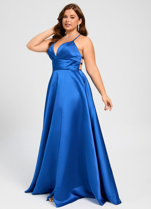 Robe Trapèze Éclat Rubis Flottant - gallery 6