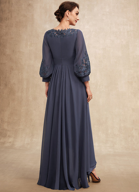 Robe Trapèze Mousseline Moderne - gallery 5