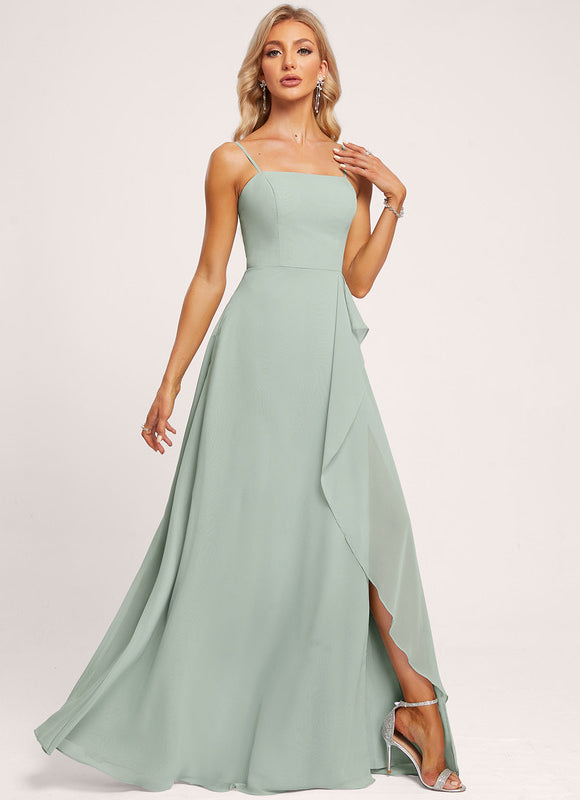 Robe Trapèze Flottante Aqua - gallery 3