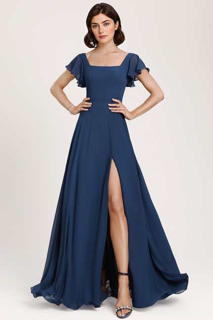 Robe Trapèze Flottante Aqua