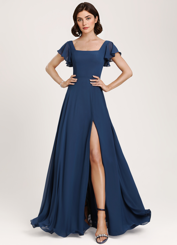 Robe Trapèze Flottante Aqua