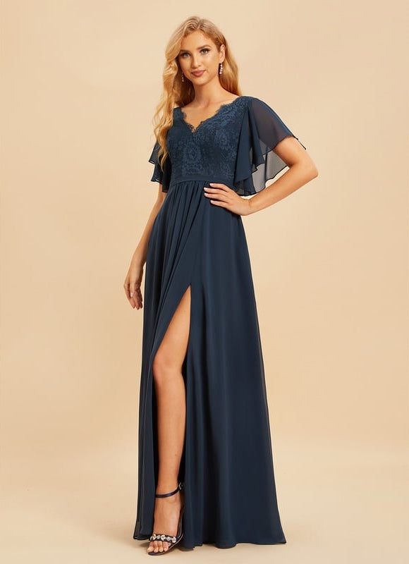Robe Trapèze Chic Satinée - gallery 3