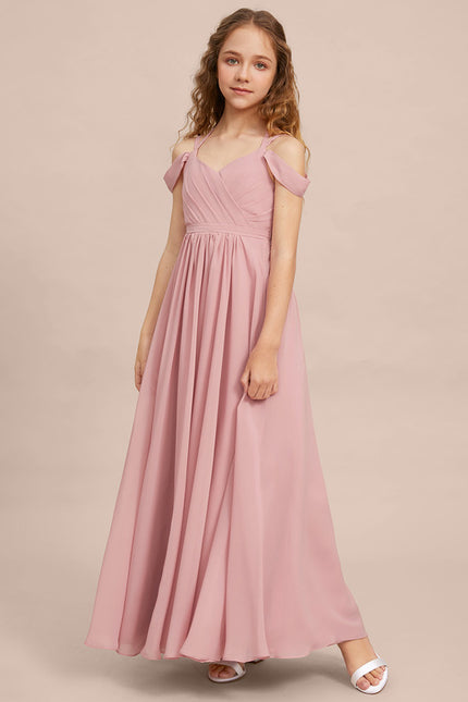 Robe Trapèze Rouge Velours Flottant - gallery 4