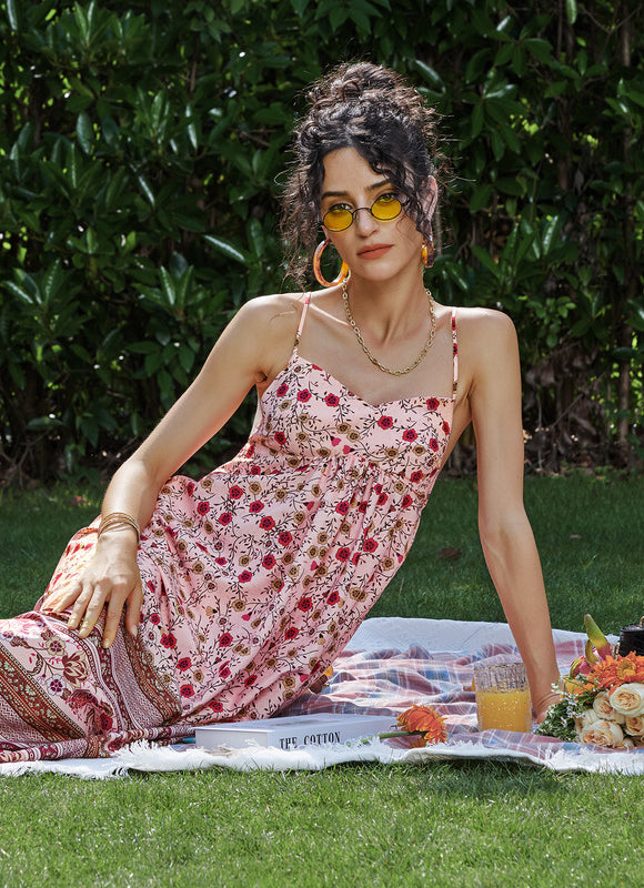 Robe Trapèze Fleur De Coton